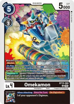Omekamon 「BT15-060」「EN」