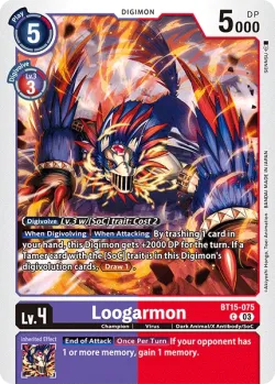 Loogarmon 「BT15-075」「EN」