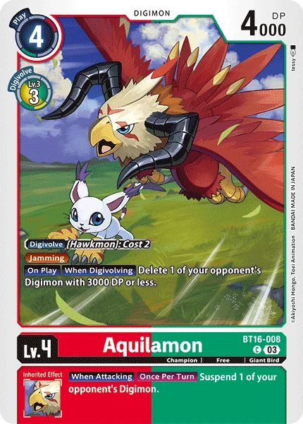 Aquilamon 「BT16-008」「EN」