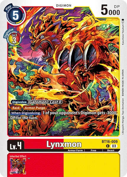 Lynxmon 「BT16-009」「EN」