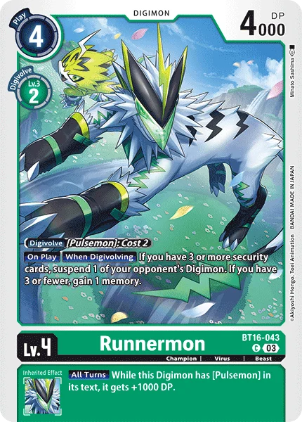 Runnermon 「BT16-043」「EN」