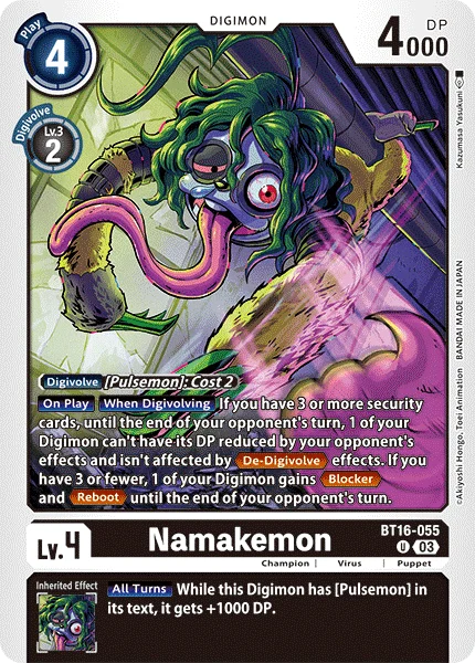 Namakemon 「BT16-055」「EN」
