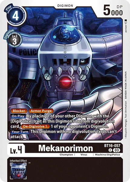 Mekanorimon 「BT16-057」「EN」