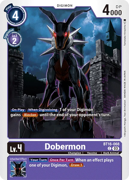 Dobermon 「BT16-068」「EN」