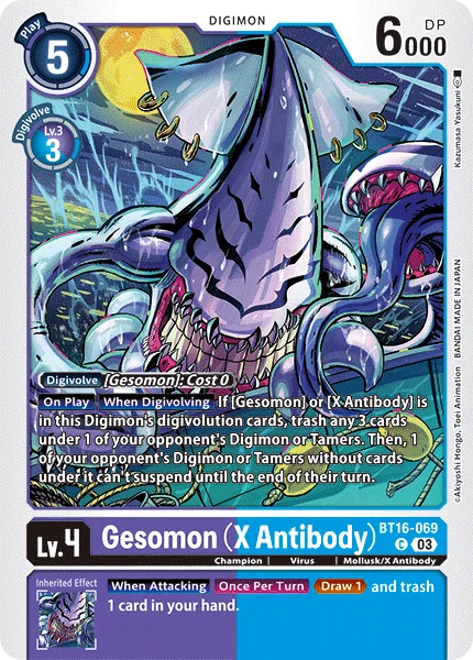 Gesomon (X Antibody) 「BT16-069」「EN」