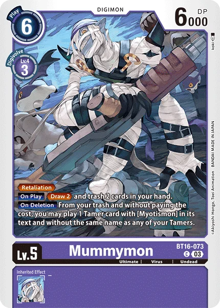 Mummymon 「BT16-073」「EN」