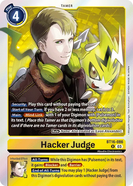 Hacker Judge 「BT16-086」「EN」