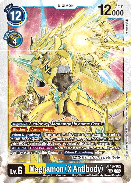 Magnamon (X Antibody) 「BT16-102」「EN」