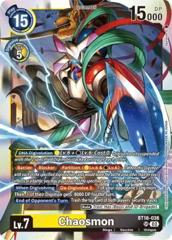 Chaosmon — BT-16: Booster Beginning Observer #BT16-036 · Digimon