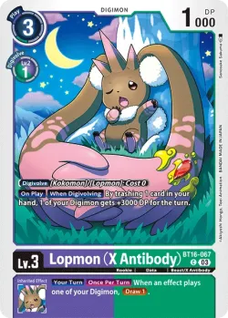 Lopmon (X Antibody) 「BT16-067」「EN」
