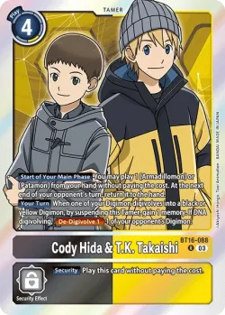 Cody Hida & T.K. Takaishi 「BT16-088」「EN」