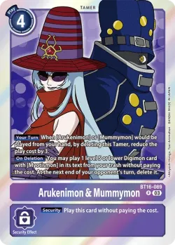 Arukenimon & Mummymon 「BT16-089」「EN」