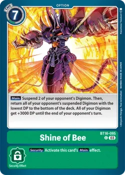 Shine of Bee 「BT16-095」「EN」