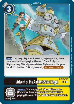 Advent of the Ancient Steel Angel 「BT16-097」「EN」