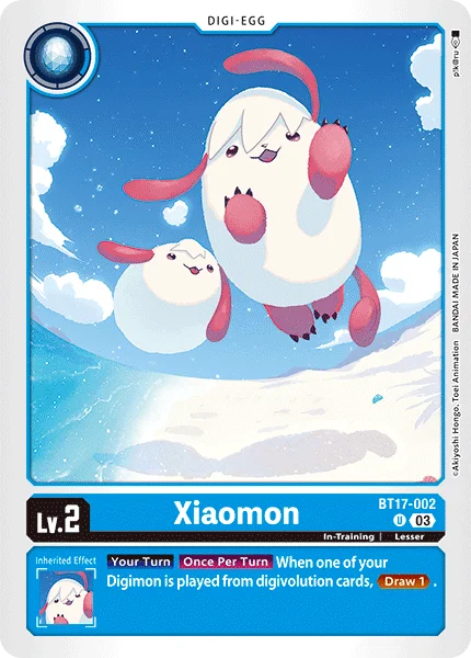 Xiaomon 「BT17-002」「EN」