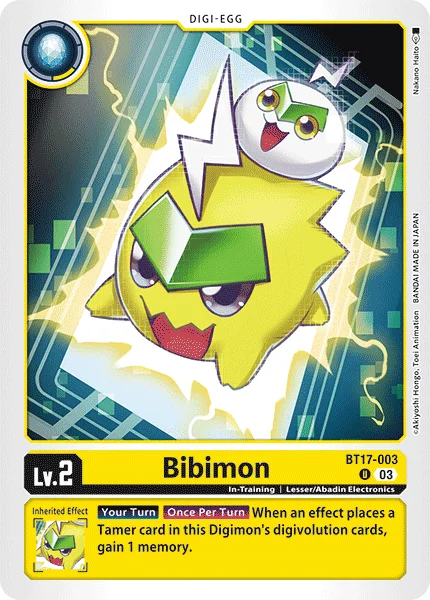 Bibimon 「BT17-003」「EN」