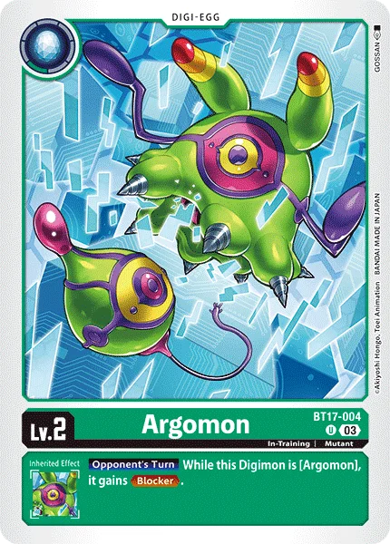 Argomon 「BT17-004」「EN」