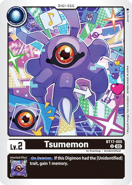 Tsumemon 「BT17-005」「EN」