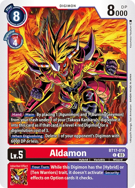 Aldamon 「BT17-014」「EN」