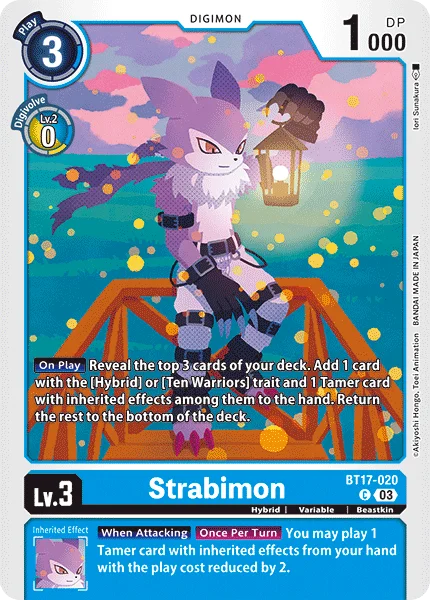 Strabimon 「BT17-020」「EN」
