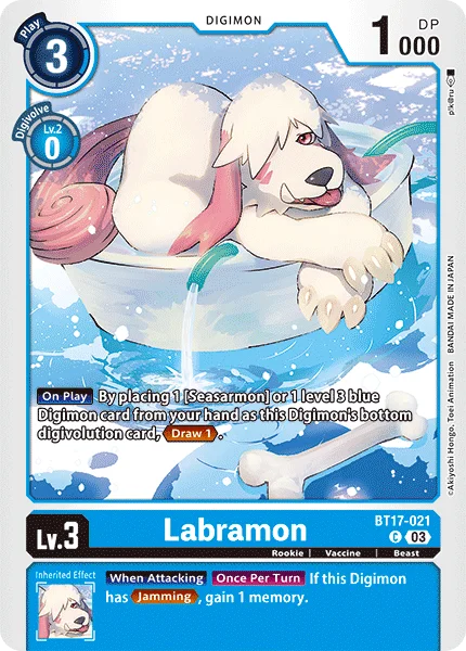 Labramon 「BT17-021」「EN」