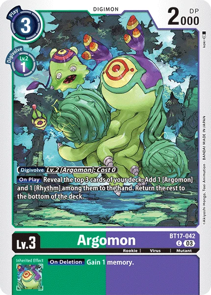 Argomon 「BT17-042」「EN」
