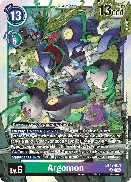 Argomon 「BT17-051」「EN」