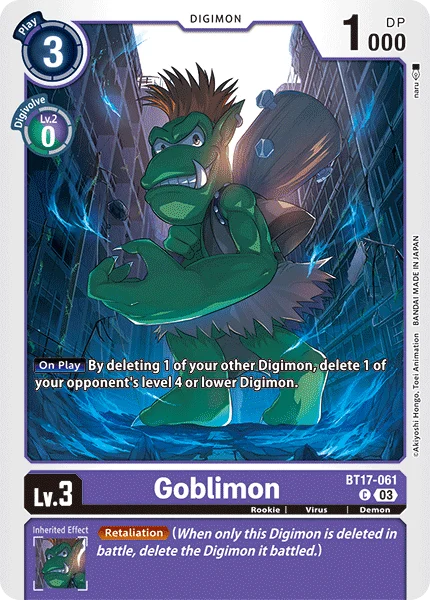 Goblimon 「BT17-061」「EN」