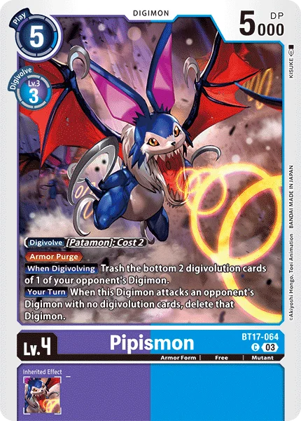 Pipismon 「BT17-064」「EN」