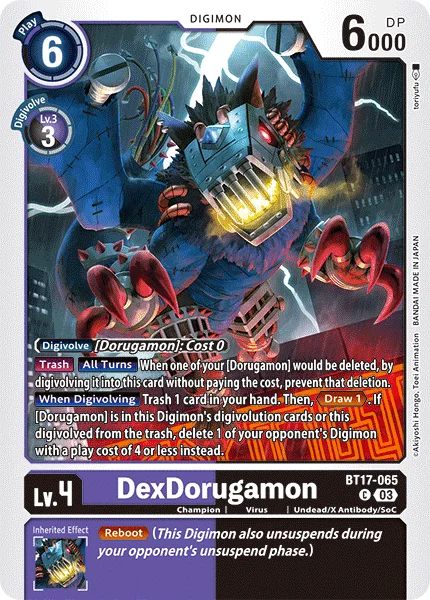 DexDorugamon 「BT17-065」「EN」