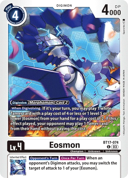 Eosmon 「BT17-074」「EN」