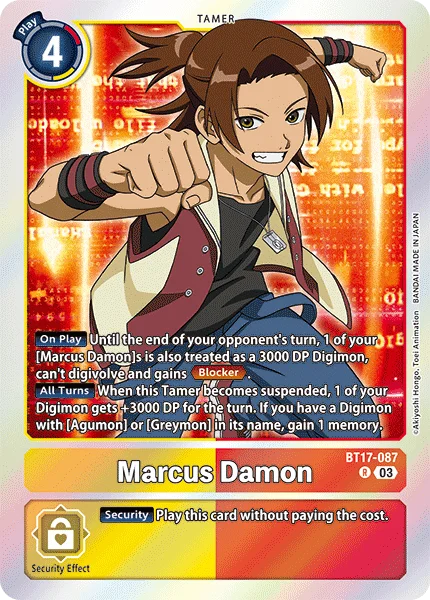 Marcus Damon 「BT17-087」「EN」