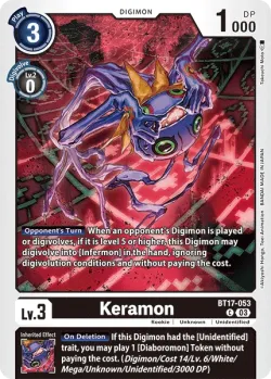 Keramon 「BT17-053」「EN」