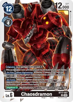 Chaosdramon 「BT17-057」「EN」