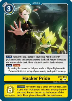 Hacker Pride 「BT17-098」「EN」