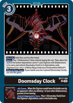 Doomsday Clock 「BT17-100」「EN」