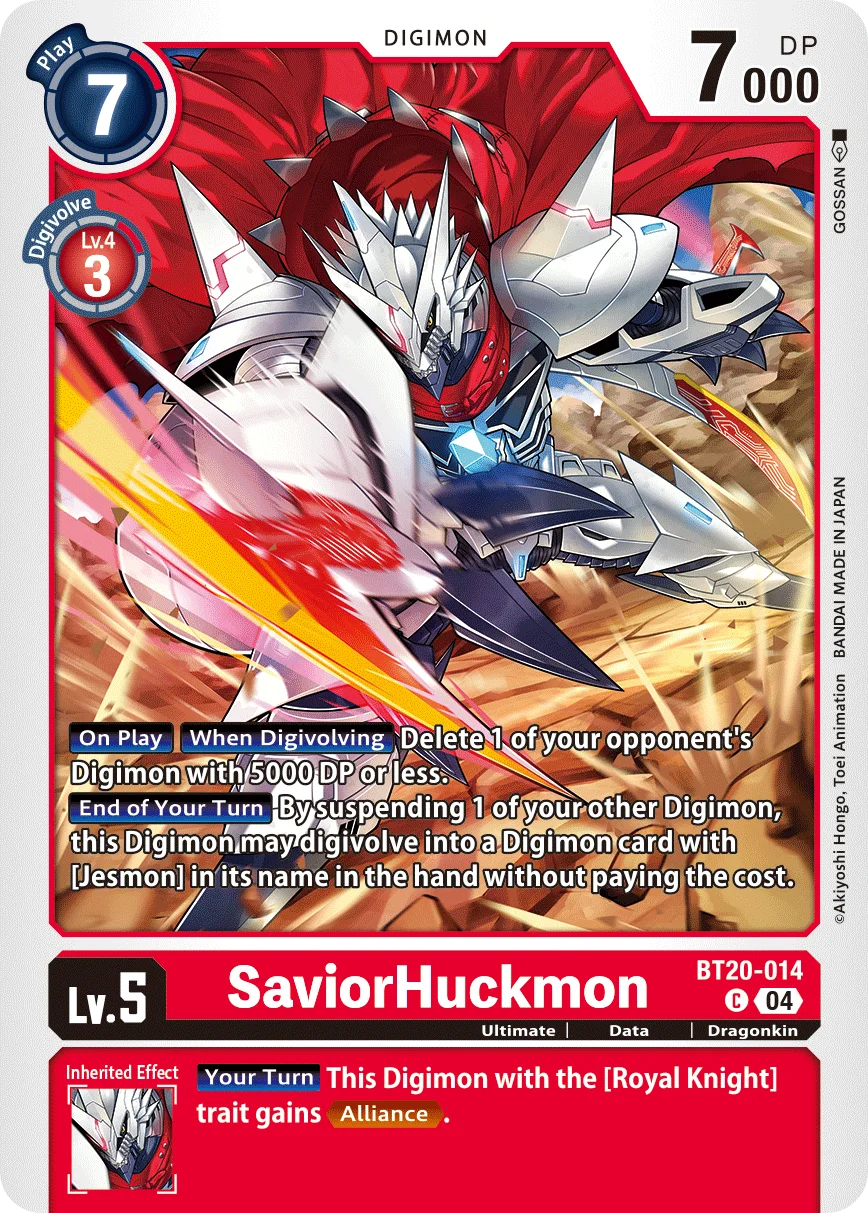 SaviorHuckmon 「BT20-014」「EN」