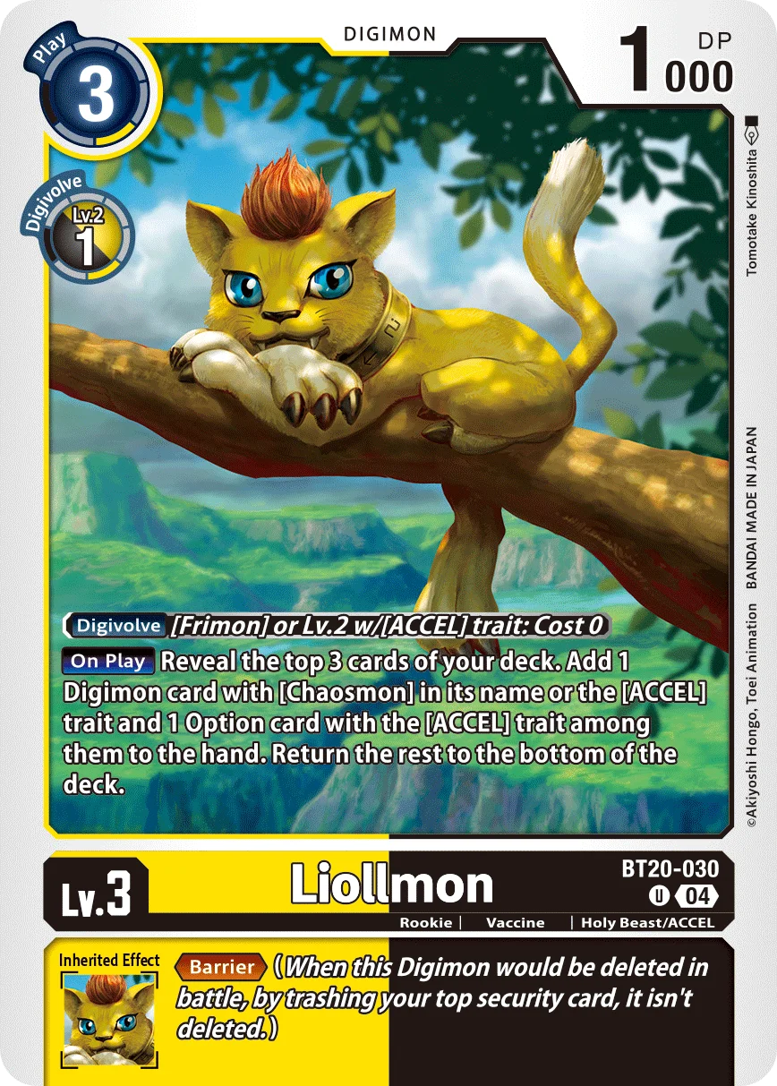 Liollmon 「BT20-030」「EN」