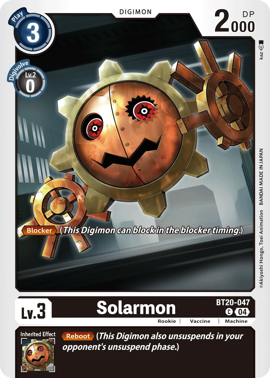 Solarmon 「BT20-047」「EN」
