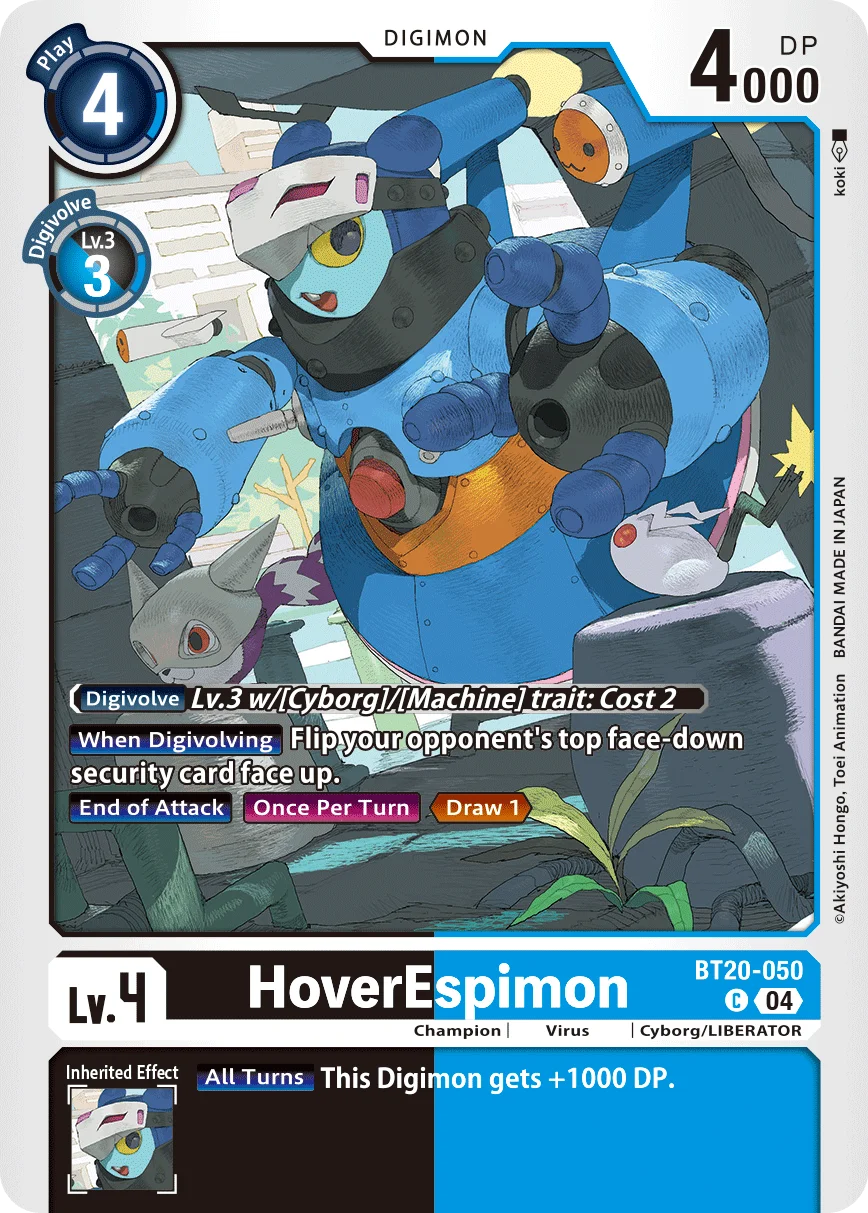 HoverEspimon 「BT20-050」「EN」