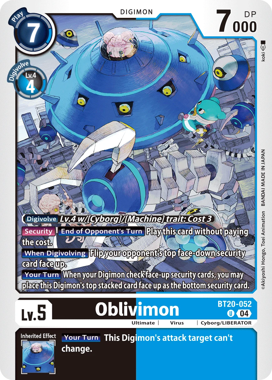 Oblivimon 「BT20-052」「EN」