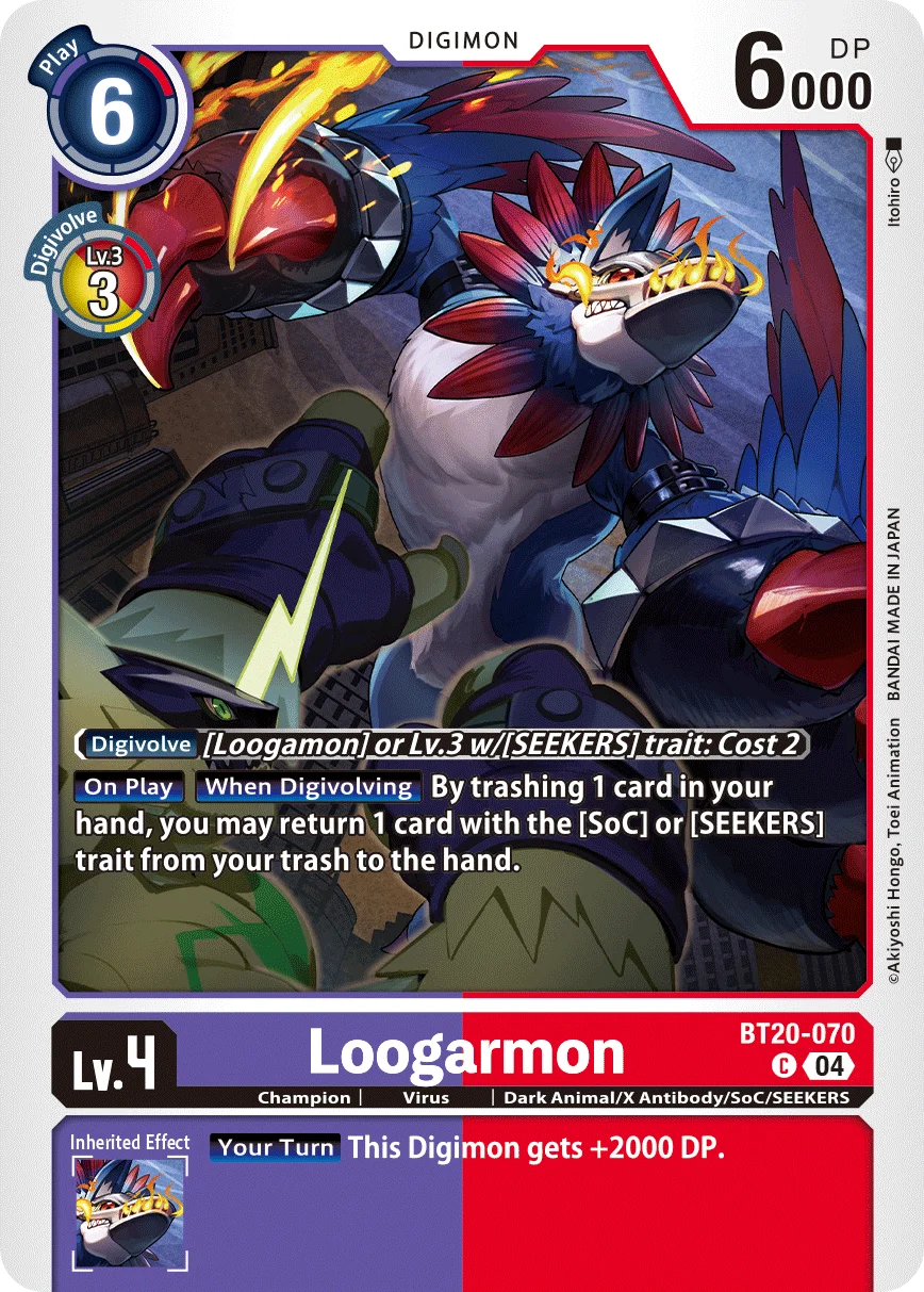 Loogarmon 「BT20-070」「EN」