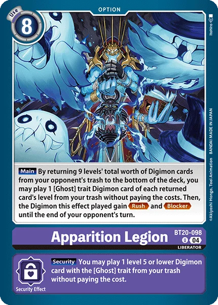 Apparition Legion 「BT20-098」「EN」
