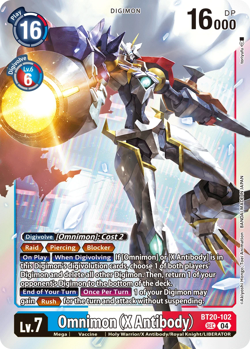 Omnimon (X Antibody) 「BT20-102」「EN」