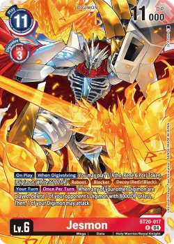 Jesmon — BT-20: Booster Over the X #BT20-017 · Digimon