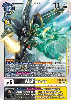 Alphamon 「BT20-056」「EN」
