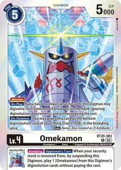 Omekamon 「BT20-083」「EN」