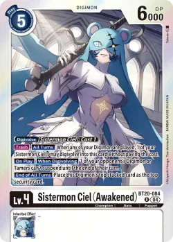 Sistermon Ciel (Awakened) 「BT20-084」「EN」