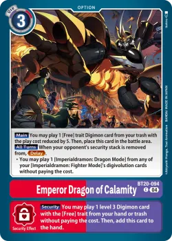 Emperor Dragon of Calamity 「BT20-094」「EN」