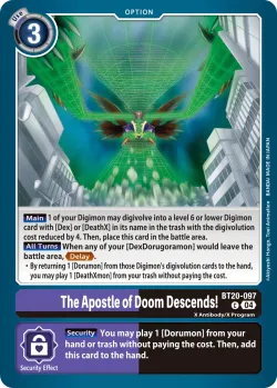 The Apostle of Doom Descends! 「BT20-097」「EN」